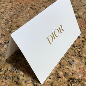 Authentic Dior rare , newenvelope for receipts and important papers /decoration
